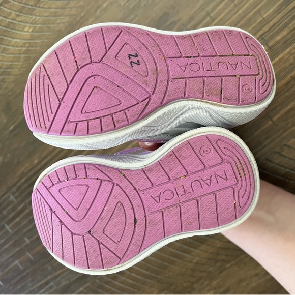 Nautica purple high tops - Toddler size 6 - Picture 6 of 8